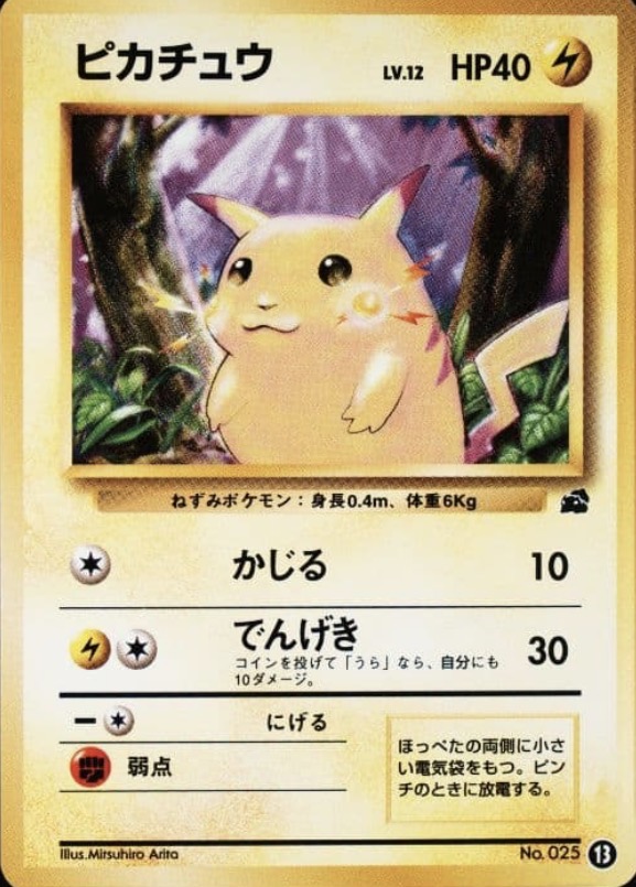 Intropack Pikachu Lv.12