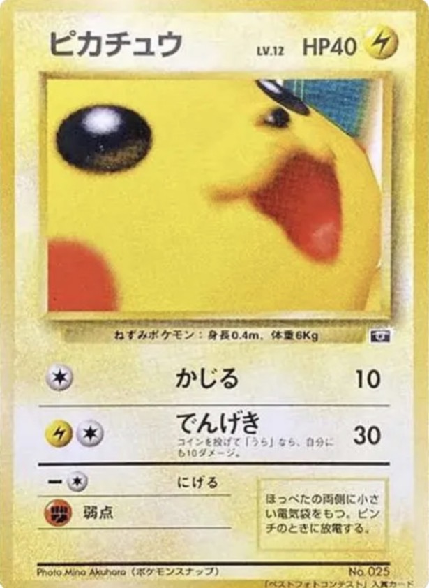 Pokemon snap contest Pikachu