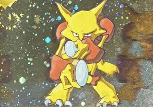 Masaki Alakazam Japanese Trade Please Campaign Promo Pokémon Card
