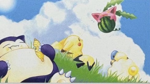 Tropical Present Japanese Pokémon Fan Club subscriber postcard