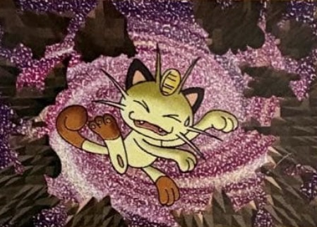 Japanese Team Rocket's Meowth Promo from Meowth's Party CD